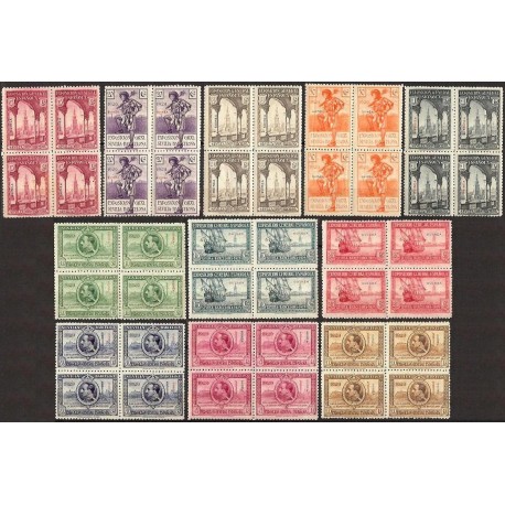 1929 ED. Guinea 191/201 ** [x4]