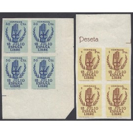 1938 ED. 853efs/854efs ** [x4]
