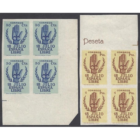1938 ED. 853efs/854efs ** [x4]