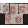 1883 ED. Cuba Telégrafos 58/62 *