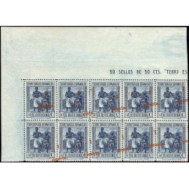 1936 ED. Guinea NE 12dh ** [x10]