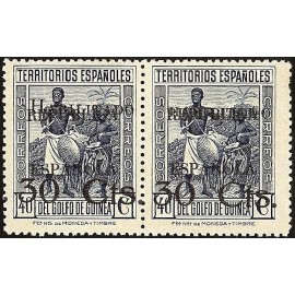 1937 ED. Guinea 252/252hza ** [x2]