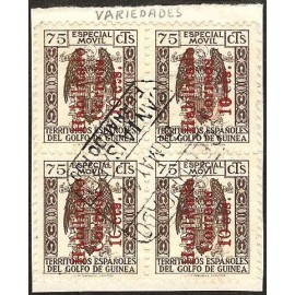 1940 ED. Guinea 259C/259Ch us [x4]