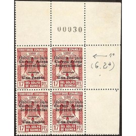 1940 ED. Guinea 259L/259Lh ** [x4]