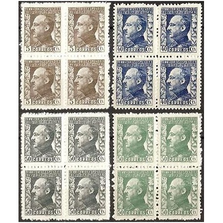 1940 ED. Guinea 260/263 ** [x4]