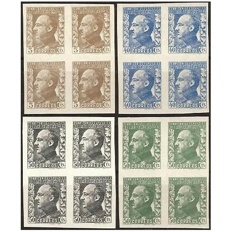 1940 ED. Guinea 260s/263s ** [x4] (2)