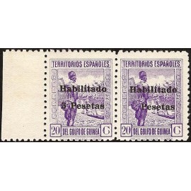 1942 ED. Guinea 267/267hpa ** [x2]