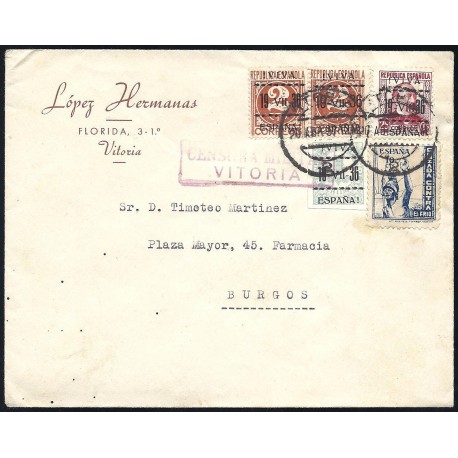 1937 ED. ELP Vitoria 01, 05 [x2], 10 us