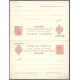 1910 ED. Tarjetas Entero Postales 54c *