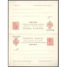 1910 ED. Tarjetas Entero Postales 54c *