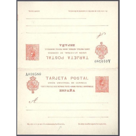 1910 ED. Tarjetas Entero Postales 54c *