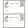 1960 ED. 88M/89M * Tarjetas Entero Postales