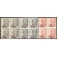 1942 ED. Guinea 269/269he, 270 ** [x4]