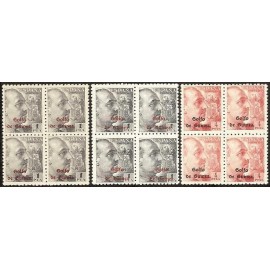 1942 ED. Guinea 269/269he, 270 ** [x4]