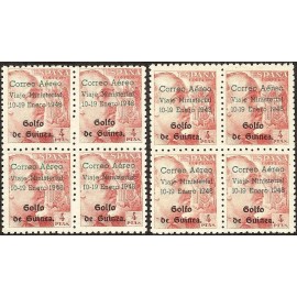 1948 ED. Guinea 272/272A ** [x4]
