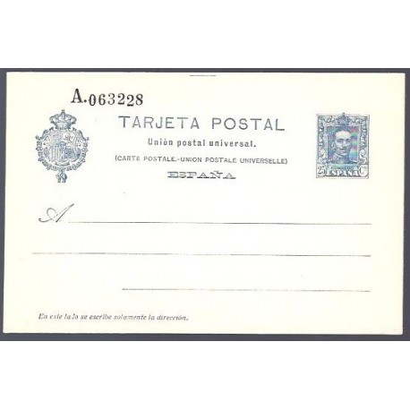 1925 ED. Tarjetas Entero Postales 59n *