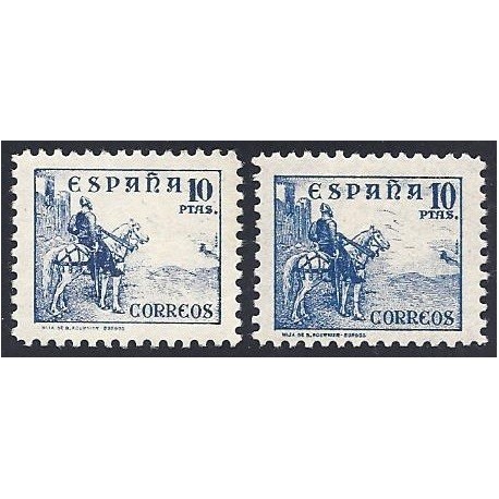 1937 ED. 830/831 **
