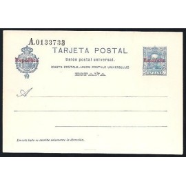 1931 ED. Tarjetas Entero Postales 63c *