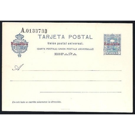 1931 ED. Tarjetas Entero Postales 63c *