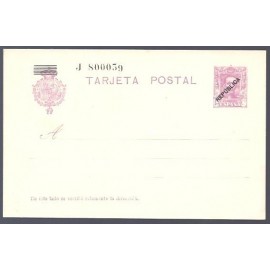 1931 ED. Tarjetas Entero Postales M1 *