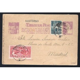 1937 ED. Tarjetas Entero Postales 78n us 
