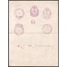 1880/90 ED. Franquicias Postales 2/6