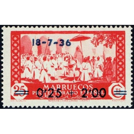 1935 ED. Marruecos 161hcc **