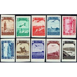 1938 ED. Marruecos 186s/195s ** (2)