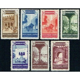 1941 ED. Marruecos 234/240 **