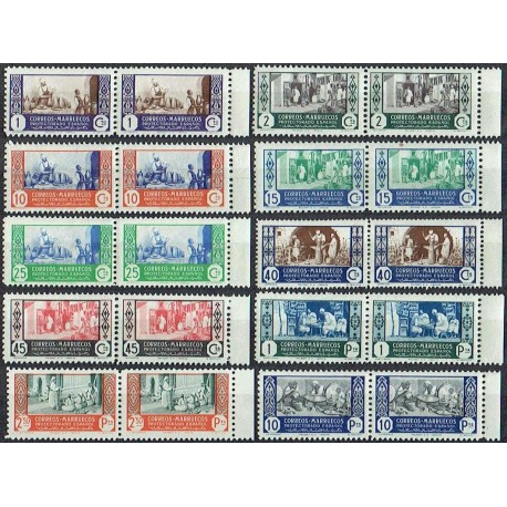 1946 ED. Marruecos 260/269 ** [x2]