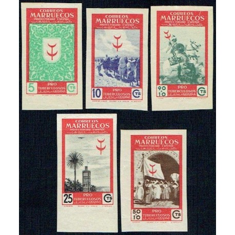 1949 ED. Marruecos 307s/311s **