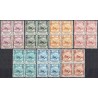 1928 ED. Marruecos Telégrafos 25/31 ** [x4]