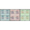 1937 ED. Marruecos Telégrafos 41Fhh/41Hhh * [x4]