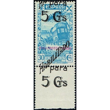 1941 ED. Marruecos Beneficencia 18hdv **