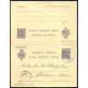 1907 ED. 6 us Enteros Postales Elobey, Annobón y Corisco