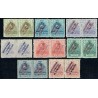 1916 ED. Marruecos Telégrafos 1/8 + 1heaA/8heaA * [x2]