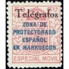 1935 ED. Marruecos Telégrafos 34B *