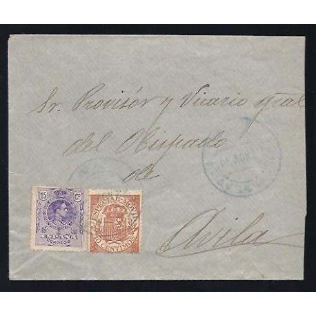 1908 Fiscales Postales ED. 26