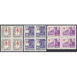 1941-1949 ED. 948/51, 1008/10, 1017/9, 1040/3, 1066/9 ** [x4]