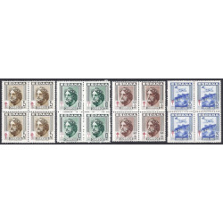 1941-1949 ED. 948/51, 1008/10, 1017/9, 1040/3, 1066/9 ** [x4]