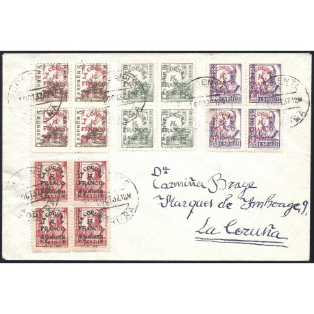1937 ED. ELP La Coruña 04/05 [x4], 07/08 [x4] us