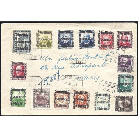 1936 ED. ELP La Línea de la Concepción 16/27, NE12, NE15 us