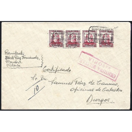 1937 ED. ELP Vitoria 10 [x4] us