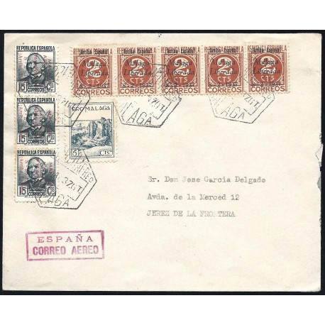 1937 ED. ELP Málaga 08 [x5], 37 us