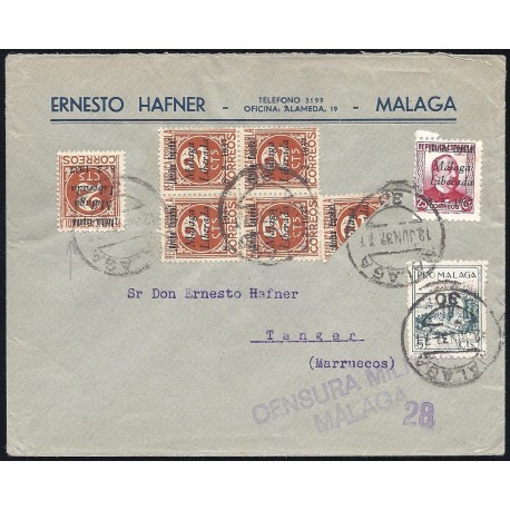 1937 ED. ELP Málaga 08 [x5.5], 17 us