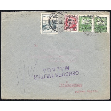 1937 ED. ELP Málaga 12 [x2], 18 us