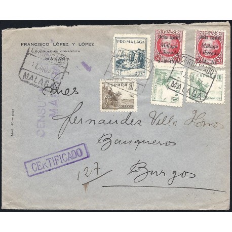 1937 ED. ELP Málaga 18 [x2] us