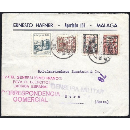 1937 ED. ELP Málaga 41, 43, 44hh us