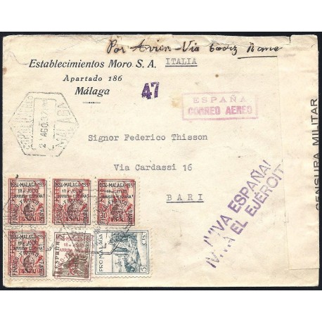 1937 ED. ELP Málaga 41, 44 [x3] us