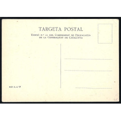 Tarjeta Postal - Comissariat de Propaganda de la Generalitat de Catalunya (01)